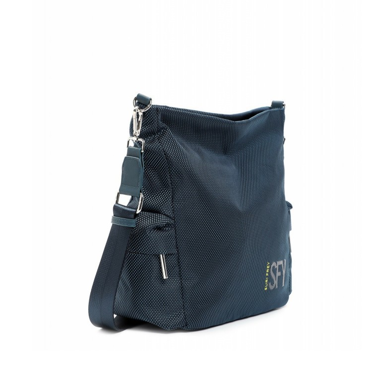 Beuteltasche Marry 18012 Smoke Blue, Farbe: blau/petrol, Marke: Suri Frey, EAN: 4056185149511, Abmessungen in cm: 33x28x16, Bild 2 von 9