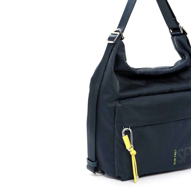 Rucksack / Beutel Marry 18025 Smoke Blue, Farbe: blau/petrol, Marke: Suri Frey, EAN: 4056185149863, Abmessungen in cm: 30x37x13, Bild 7 von 7