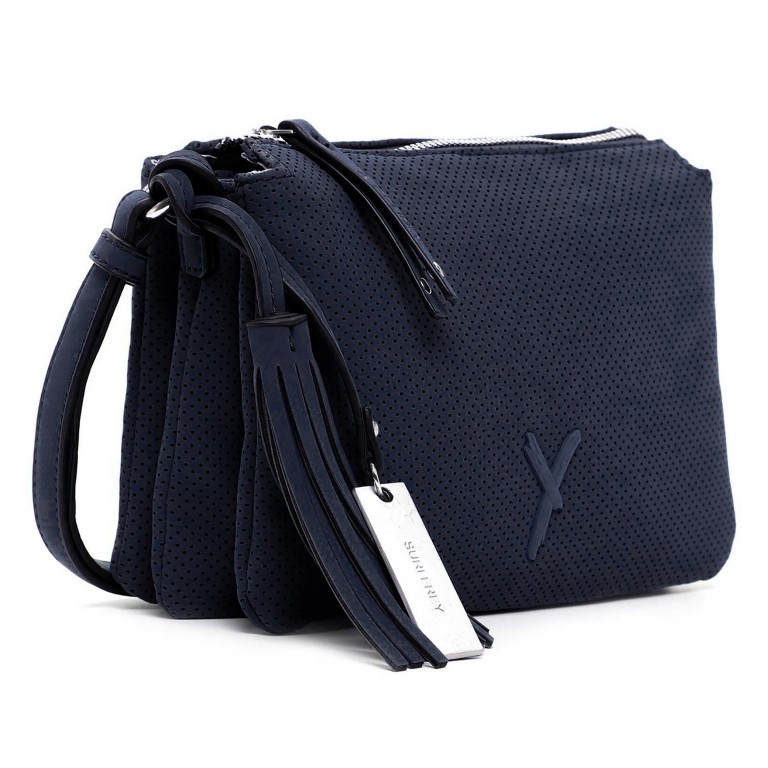 Umhängetasche Romy 12401 Blue, Farbe: blau/petrol, Marke: Suri Frey, EAN: 4056185121999, Abmessungen in cm: 21x15x8, Bild 2 von 8