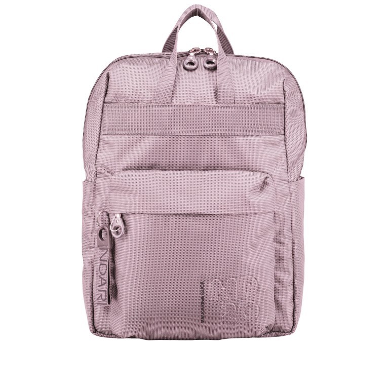 Rucksack MD20 QMT17 Withered Rose, Farbe: rot/weinrot, Marke: Mandarina Duck, EAN: 8032803760180, Abmessungen in cm: 26x37x12, Bild 1 von 8