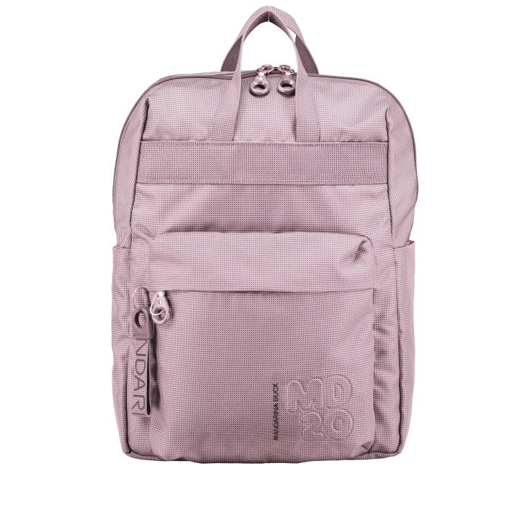 Rucksack MD20 QMT17 Withered Rose, Farbe: rot/weinrot, Marke: Mandarina Duck, EAN: 8032803760180, Bild 1 von 8