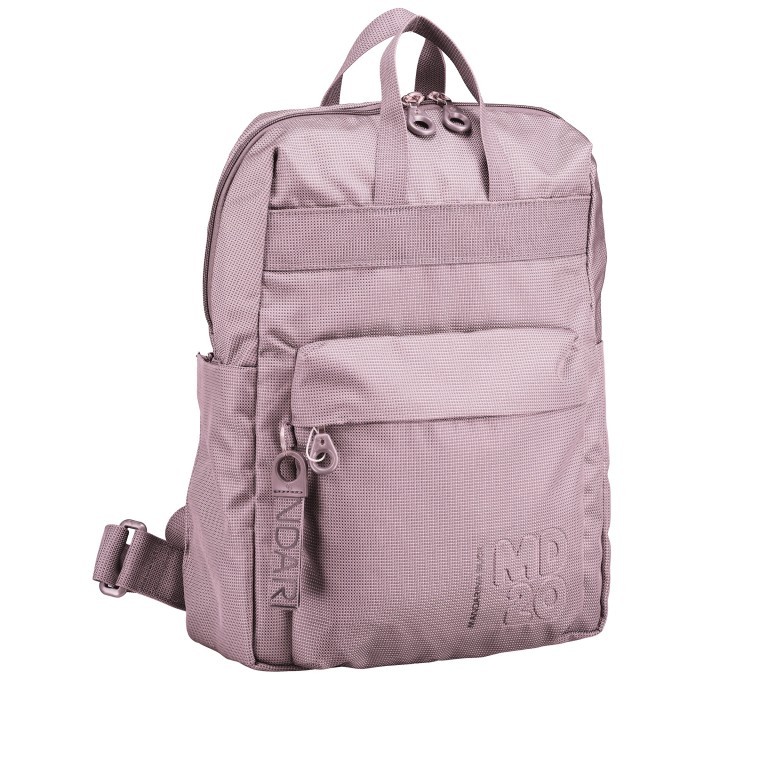 Rucksack MD20 QMT17 Withered Rose, Farbe: rot/weinrot, Marke: Mandarina Duck, EAN: 8032803760180, Abmessungen in cm: 26x37x12, Bild 2 von 8