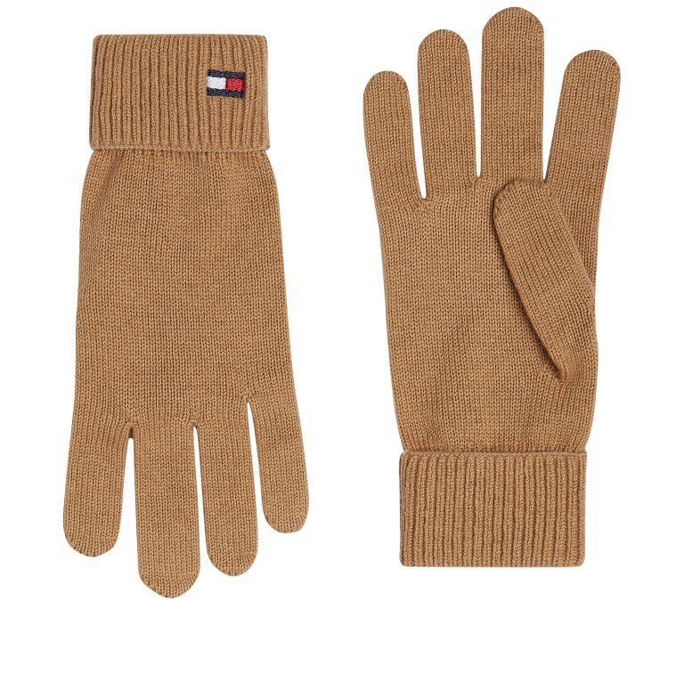Handschuhe Essential Knit Gloves ONE-SIZE Timeless Camel, Farbe: cognac, Marke: Tommy Hilfiger, EAN: 8720115053921, Bild 1 von 1