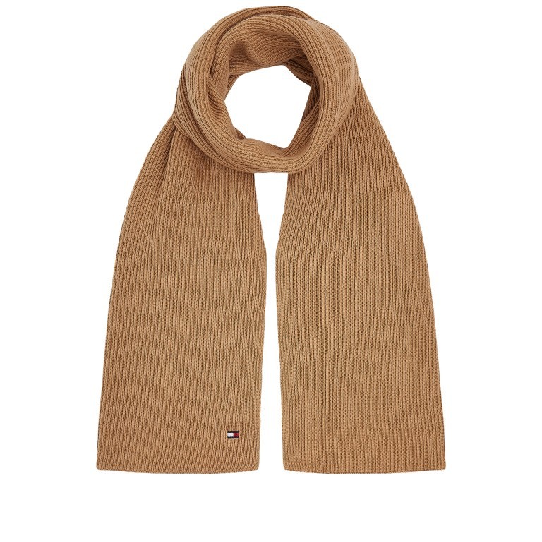 Schal Essential Knit Scarf Timeless Camel, Farbe: cognac, Marke: Tommy Hilfiger, EAN: 8720115046374, Bild 1 von 1