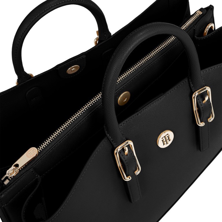 Aktentasche Honey Workbag Black, Farbe: schwarz, Marke: Tommy Hilfiger, EAN: 8720115048774, Abmessungen in cm: 39x27x11, Bild 3 von 3