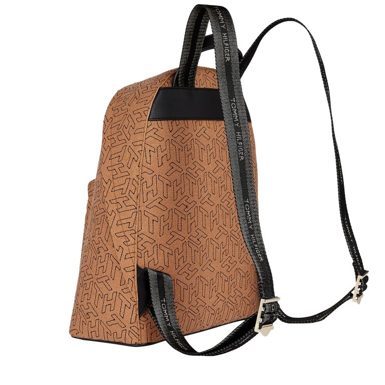 Rucksack Iconic Backpack Camel, Farbe: cognac, Marke: Tommy Hilfiger, EAN: 8720115048118, Abmessungen in cm: 26.5x33.5x17, Bild 2 von 3