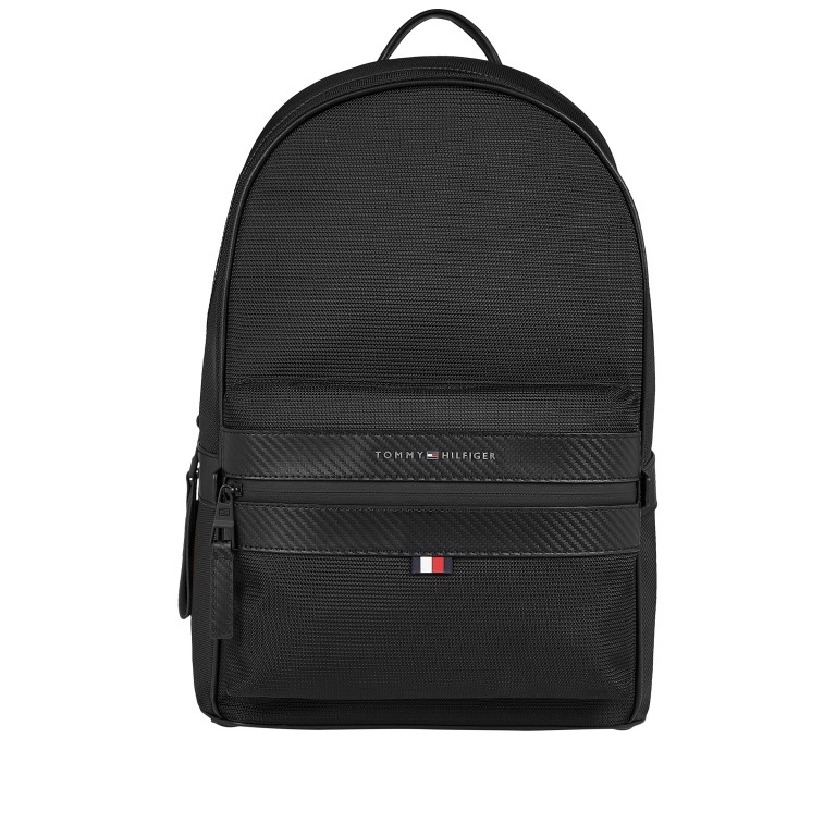 Rucksack Elevated Backpack Black, Farbe: schwarz, Marke: Tommy Hilfiger, EAN: 8720115051552, Abmessungen in cm: 31x45x15, Bild 1 von 1