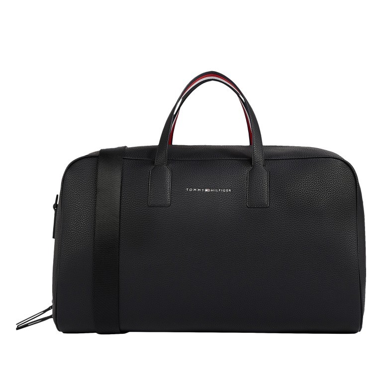 Reisetasche Essential Duffle Bag Black, Farbe: schwarz, Marke: Tommy Hilfiger, EAN: 8720115046398, Abmessungen in cm: 50x34x23, Bild 1 von 3