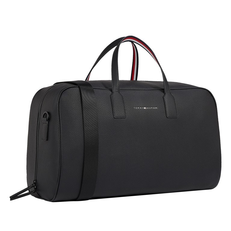 Reisetasche Essential Duffle Bag Black, Farbe: schwarz, Marke: Tommy Hilfiger, EAN: 8720115046398, Abmessungen in cm: 50x34x23, Bild 2 von 3