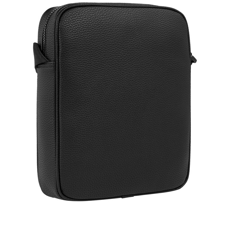 Umhängetasche Essential Reporter mit Tabletfach 10 Zoll Black, Farbe: schwarz, Marke: Tommy Hilfiger, EAN: 8720115046435, Abmessungen in cm: 23x28x7, Bild 2 von 2