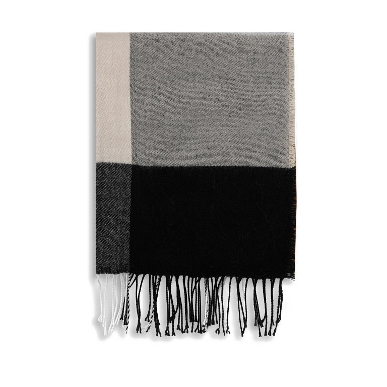Schal Leeza Natural Checked, Farbe: cognac, Marke: Rino & Pelle, EAN: 8720529006810, Bild 1 von 3