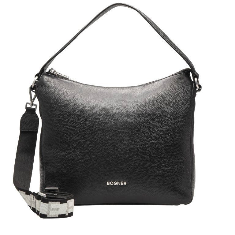 Beuteltasche Andermatt Marie Black, Farbe: schwarz, Marke: Bogner, EAN: 4053533887842, Abmessungen in cm: 30x30x11, Bild 1 von 9