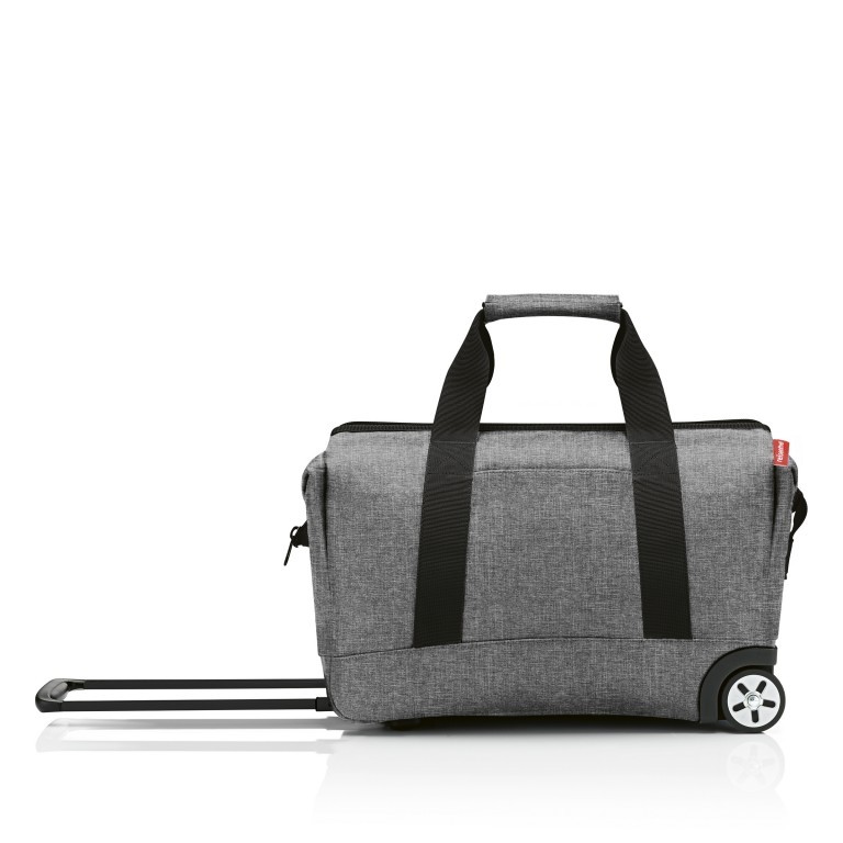 Rollenreisetasche Allrounder Trolley Twist Silver, Farbe: anthrazit, Marke: Reisenthel, EAN: 4012013719226, Abmessungen in cm: 49x41x30, Bild 2 von 6