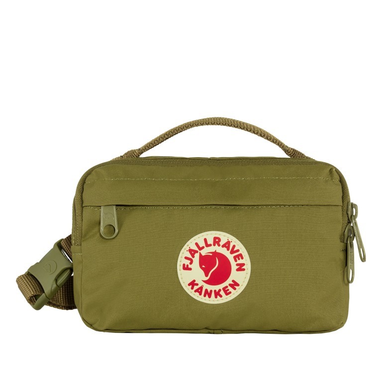 Gürteltasche Kånken Hip Pack Foliage Green, Farbe: grün/oliv, Marke: Fjällräven, EAN: 7323450753016, Abmessungen in cm: 18x12x9, Bild 1 von 11