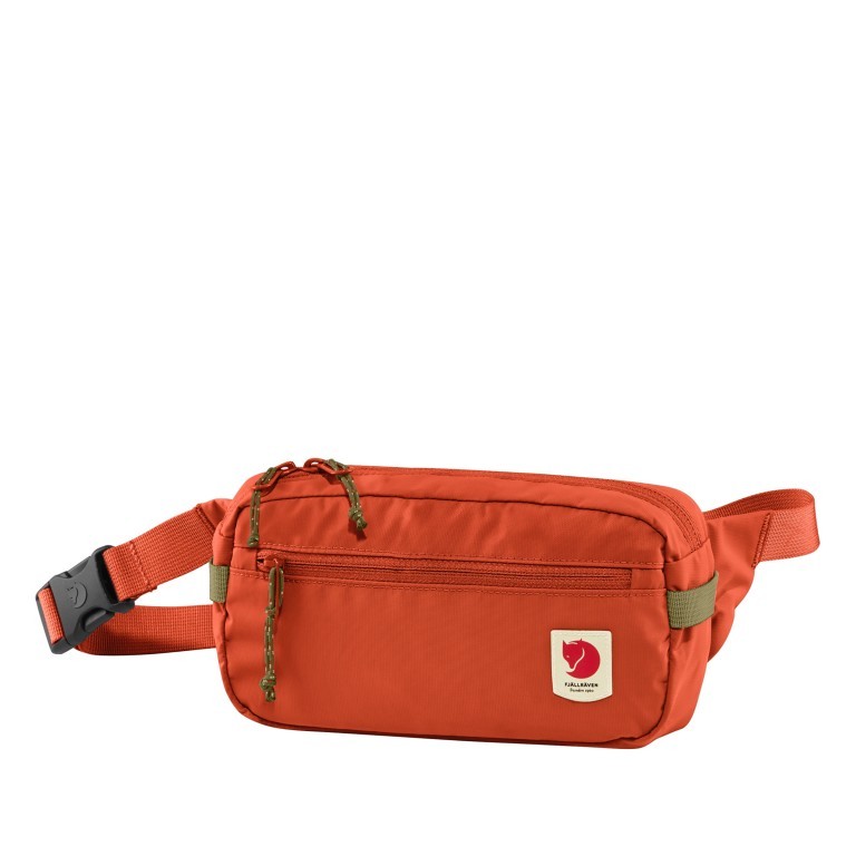 Gürteltasche High Coast Hip Pack Rowan Red, Farbe: orange, Marke: Fjällräven, EAN: 7323450598228, Abmessungen in cm: 21x12x6, Bild 1 von 10