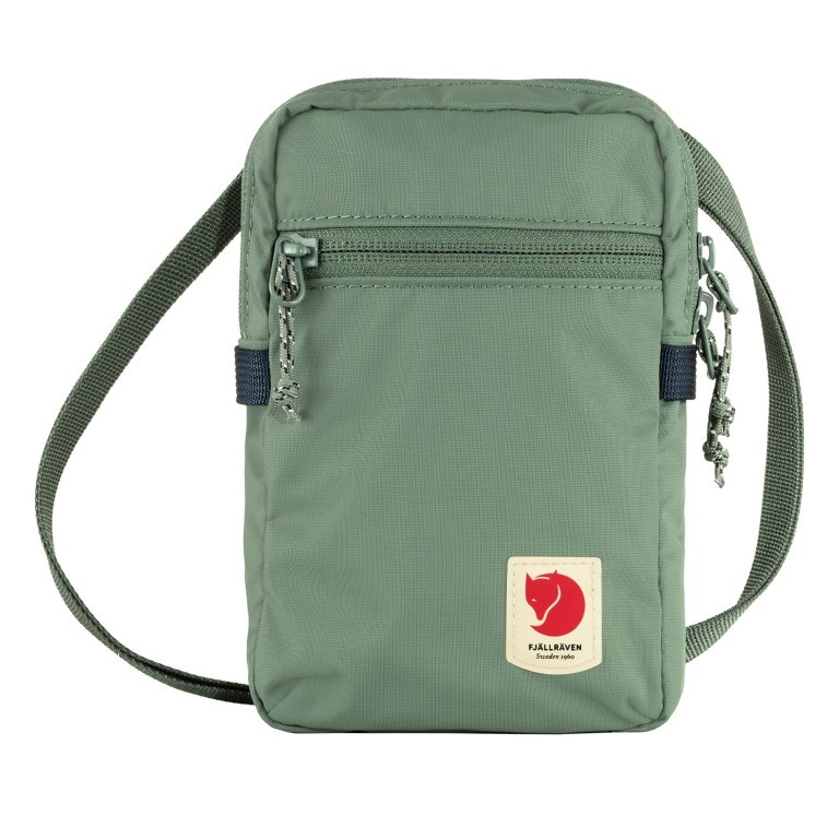 Umhängetasche / Gürteltasche High Coast Pocket Patina Green, Farbe: grün/oliv, Marke: Fjällräven, EAN: 7323450752750, Abmessungen in cm: 11x17x4, Bild 1 von 12