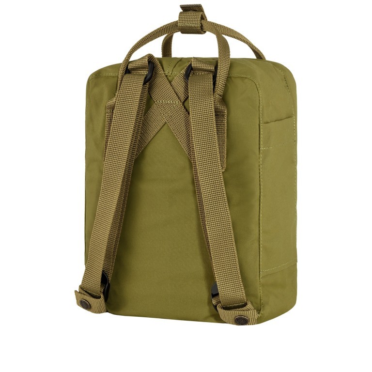 Rucksack Kånken Mini Foliage Green, Farbe: grün/oliv, Marke: Fjällräven, EAN: 7323450752842, Abmessungen in cm: 20x29x13, Bild 2 von 12