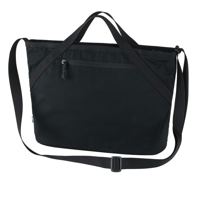 Tasche Vardag Crossbody Black, Farbe: schwarz, Marke: Fjällräven, EAN: 7323450680251, Abmessungen in cm: 26x24x12, Bild 2 von 5