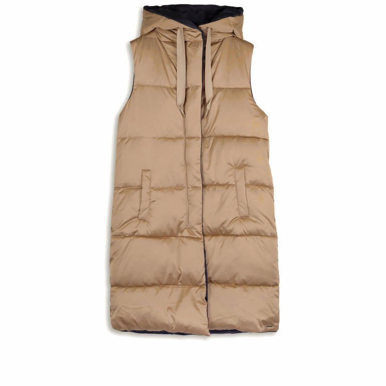 Steppweste Farook mit Wendefunktion Größe 44 Tannin Black, Farbe: cognac, Marke: Rino & Pelle, EAN: 8720529003079, Bild 1 von 7