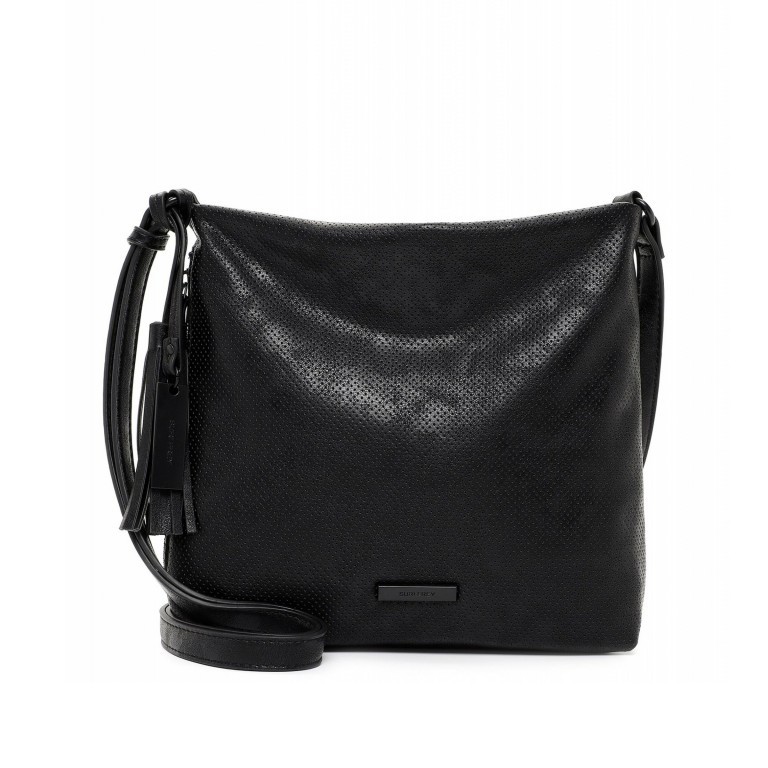 Umhängetasche Tally 12941 Black, Farbe: schwarz, Marke: Suri Frey, EAN: 4056185145193, Abmessungen in cm: 27x27x6, Bild 1 von 7