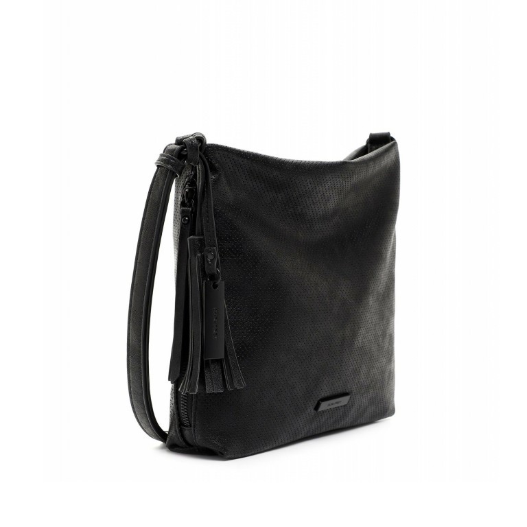 Umhängetasche Tally 12941 Black, Farbe: schwarz, Marke: Suri Frey, EAN: 4056185145193, Abmessungen in cm: 27x27x6, Bild 2 von 7
