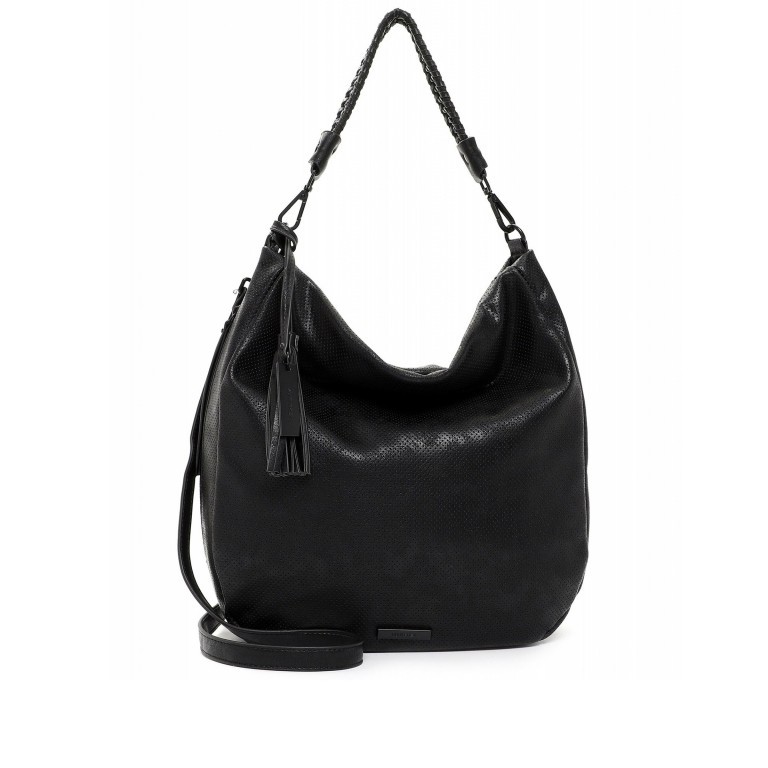 Beuteltasche Tally 12944 Black, Farbe: schwarz, Marke: Suri Frey, EAN: 4056185145407, Abmessungen in cm: 38x36x13, Bild 1 von 6