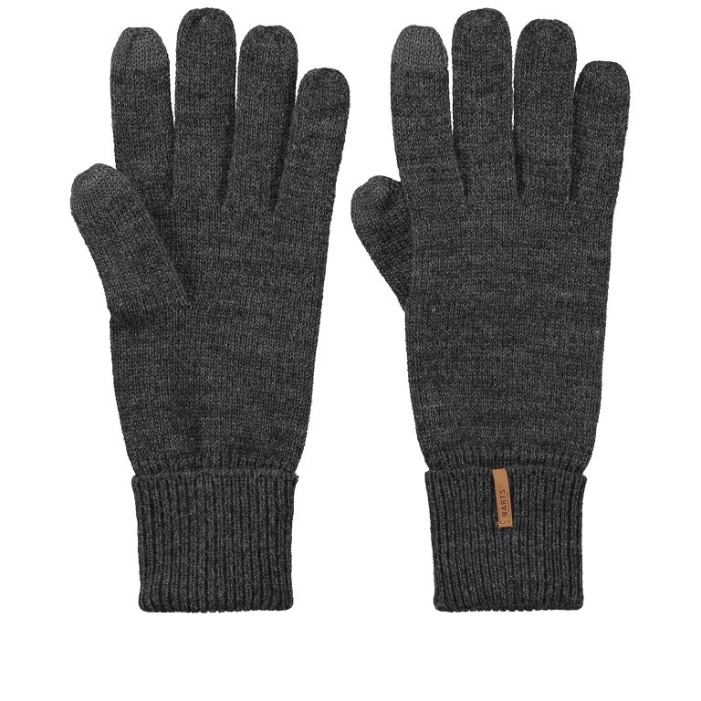Handschuhe Soft Touch mit Bedienfunktion für Touch Screens Größe L Dark Heather, Farbe: anthrazit, Marke: Barts, EAN: 8717457712340, Bild 1 von 1