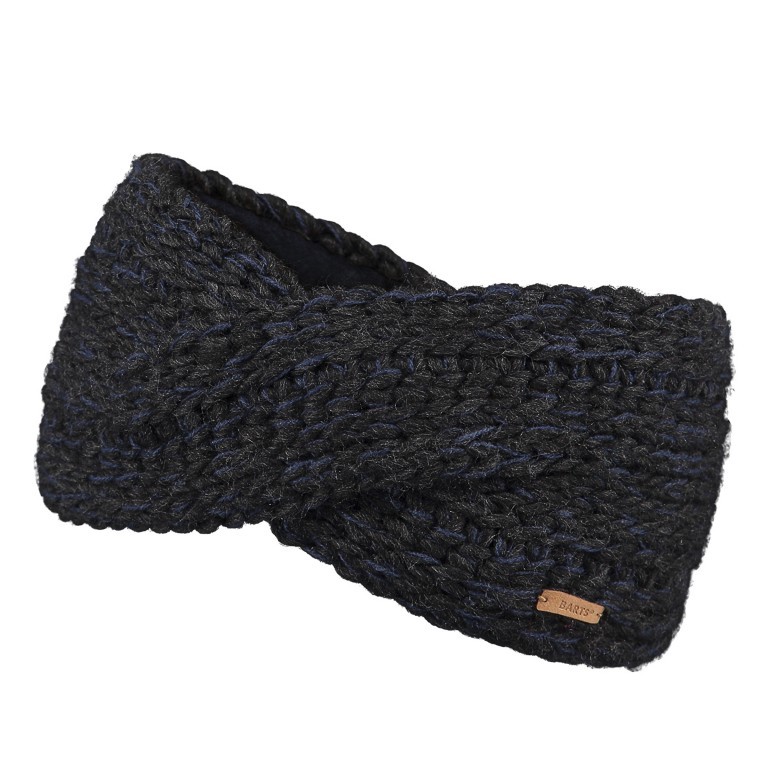 Stirnband Jasmin Dark Heather, Farbe: anthrazit, Marke: Barts, EAN: 8717457710834, Bild 1 von 4