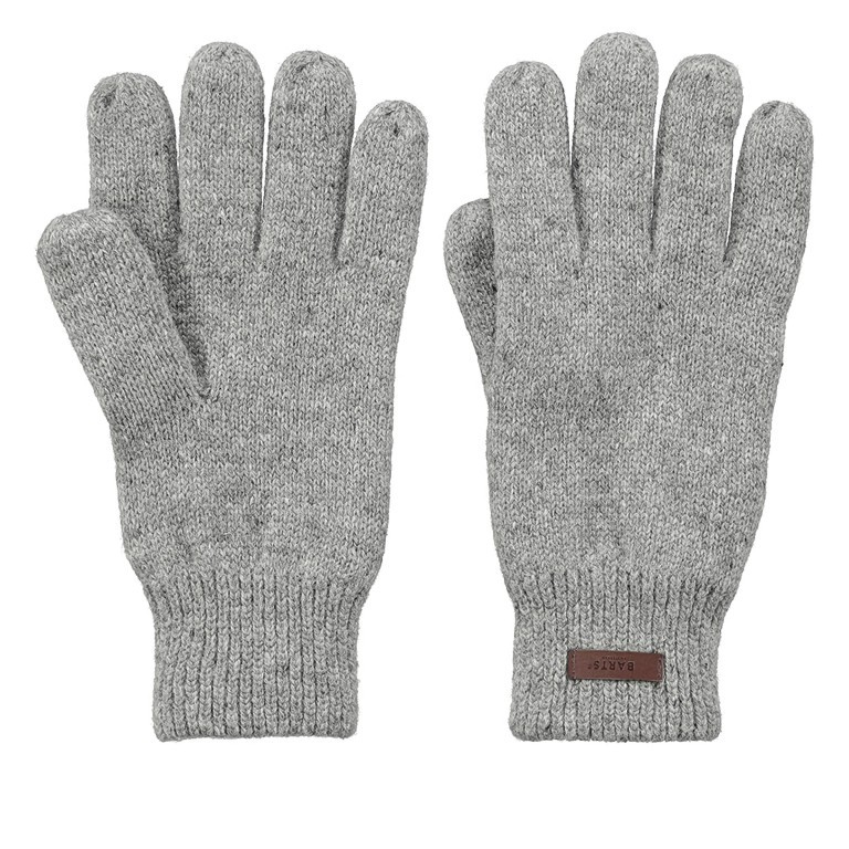 Handschuhe Haakon mit Fleecefutter für Herren Größe M Heather Grey, Farbe: grau, Marke: Barts, EAN: 8717457207327, Bild 1 von 2