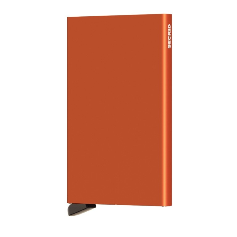 Kartenetui Cardprotector Orange, Farbe: orange, Marke: Secrid, EAN: 8718215288732, Abmessungen in cm: 6.3x10.2x0.8, Bild 2 von 3