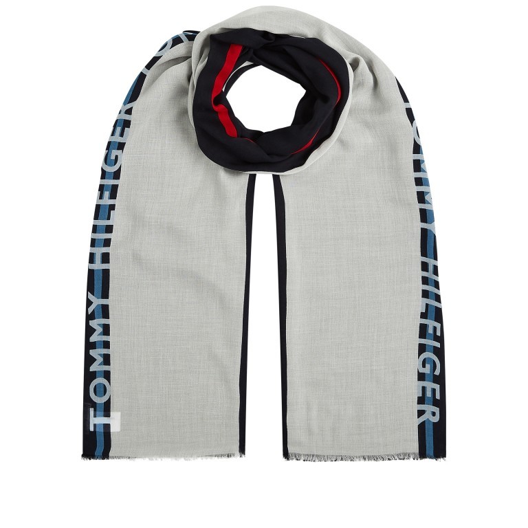 Tuch Fresh Scarf Corporate Mix, Farbe: grau, Marke: Tommy Hilfiger, EAN: 8720116191905, Bild 1 von 2