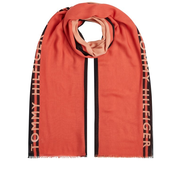 Tuch Fresh Scarf Guava Mix, Farbe: orange, Marke: Tommy Hilfiger, EAN: 8720116188523, Bild 1 von 2