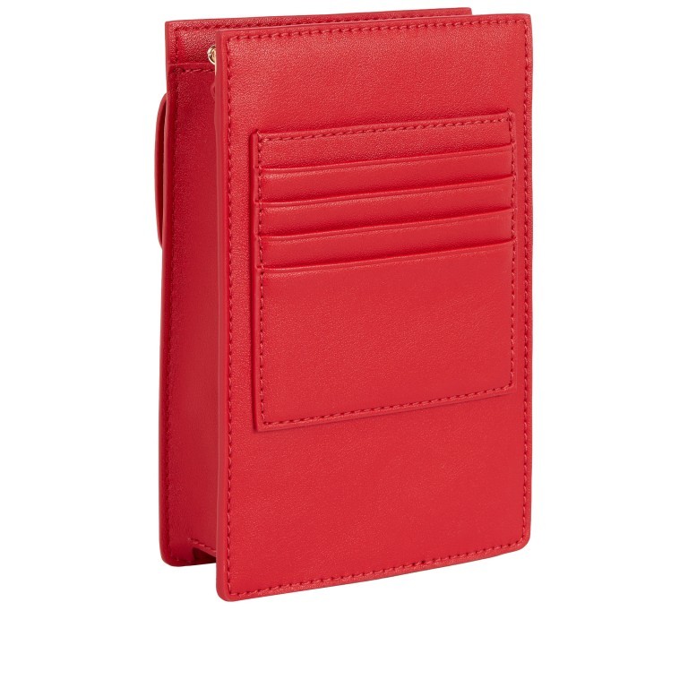 Handytasche Lock Party Phone Wallet Primary Red, Farbe: rot/weinrot, Marke: Tommy Hilfiger, EAN: 8720116212471, Abmessungen in cm: 11.5x17.5x4.5, Bild 2 von 3