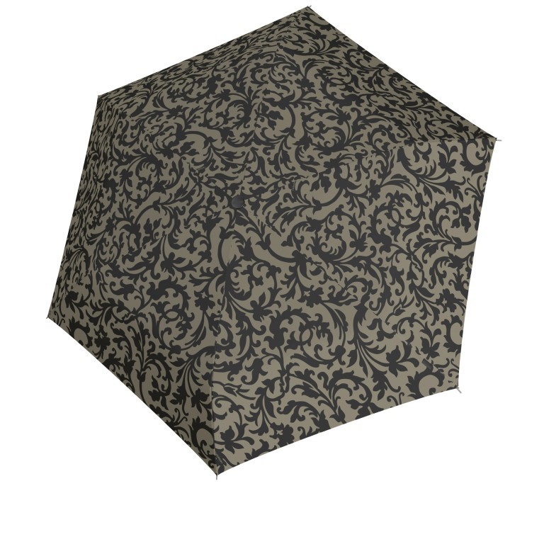 Schirm Umbrella Pocket Mini Baroque Taupe, Farbe: taupe/khaki, Marke: Reisenthel, EAN: 4012013724411, Bild 2 von 2