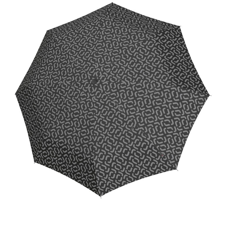 Schirm Umbrella Pocket Classic Signature Black, Farbe: schwarz, Marke: Reisenthel, EAN: 4012013724374, Bild 2 von 2