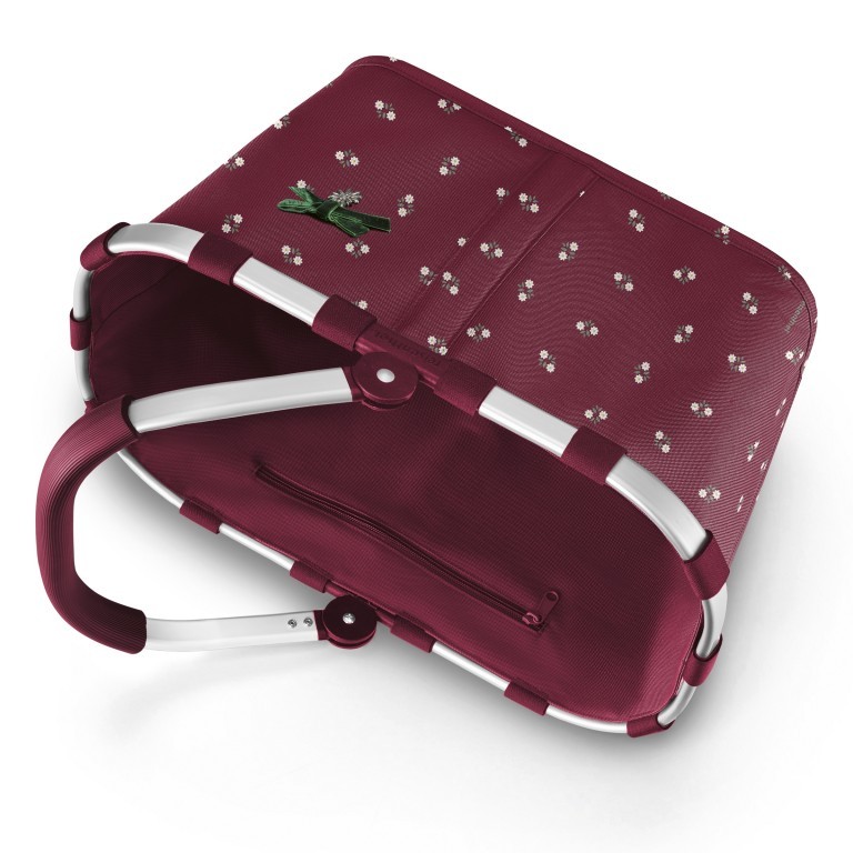 Einkaufskorb Carrybag Special Edition Bavaria 5 Dark Ruby, Farbe: rot/weinrot, Marke: Reisenthel, EAN: 4012013724947, Abmessungen in cm: 48x29x28, Bild 3 von 4