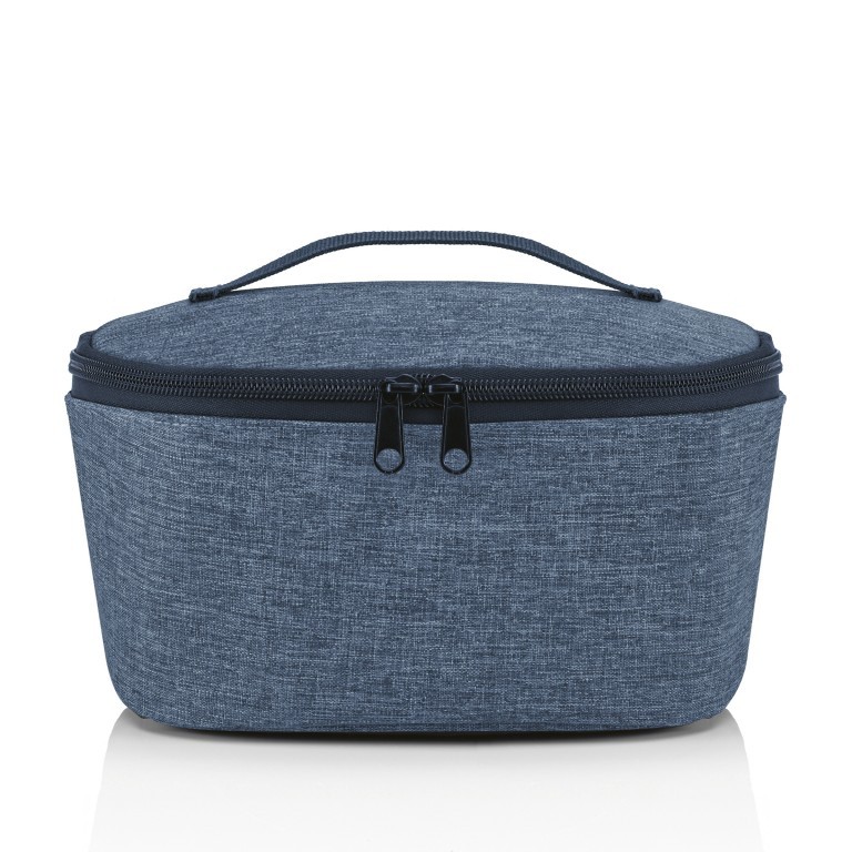 Kühltasche Coolerbag S Pocket Twist Blue, Farbe: blau/petrol, Marke: Reisenthel, EAN: 4012013724138, Abmessungen in cm: 22.5x12x18.5, Bild 1 von 3
