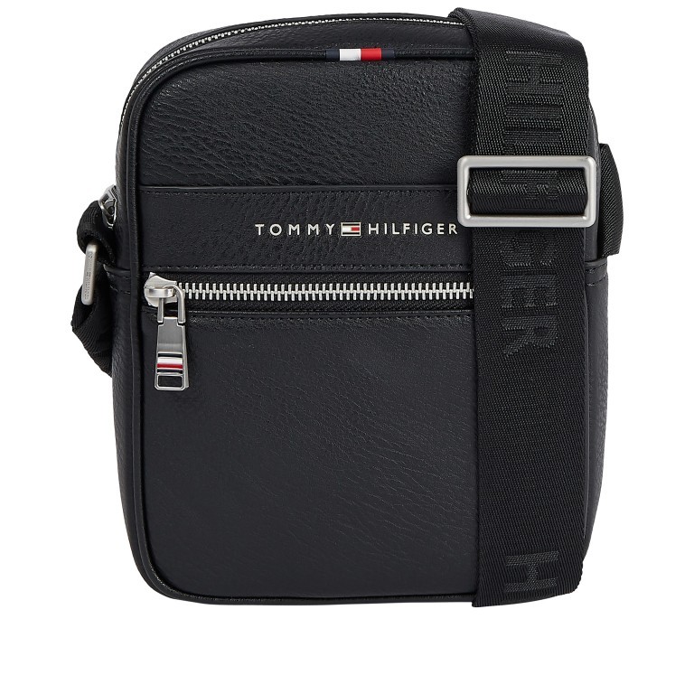 Umhängetasche Casual Mini Reporter Black, Farbe: schwarz, Marke: Tommy Hilfiger, EAN: 8720116089271, Abmessungen in cm: 16x21x6, Bild 1 von 2