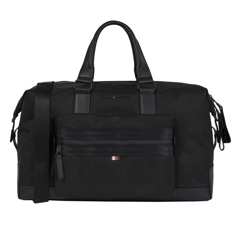 Reisetasche Elevated Weekender Black, Farbe: schwarz, Marke: Tommy Hilfiger, EAN: 8720116095739, Abmessungen in cm: 49x28x21, Bild 1 von 5