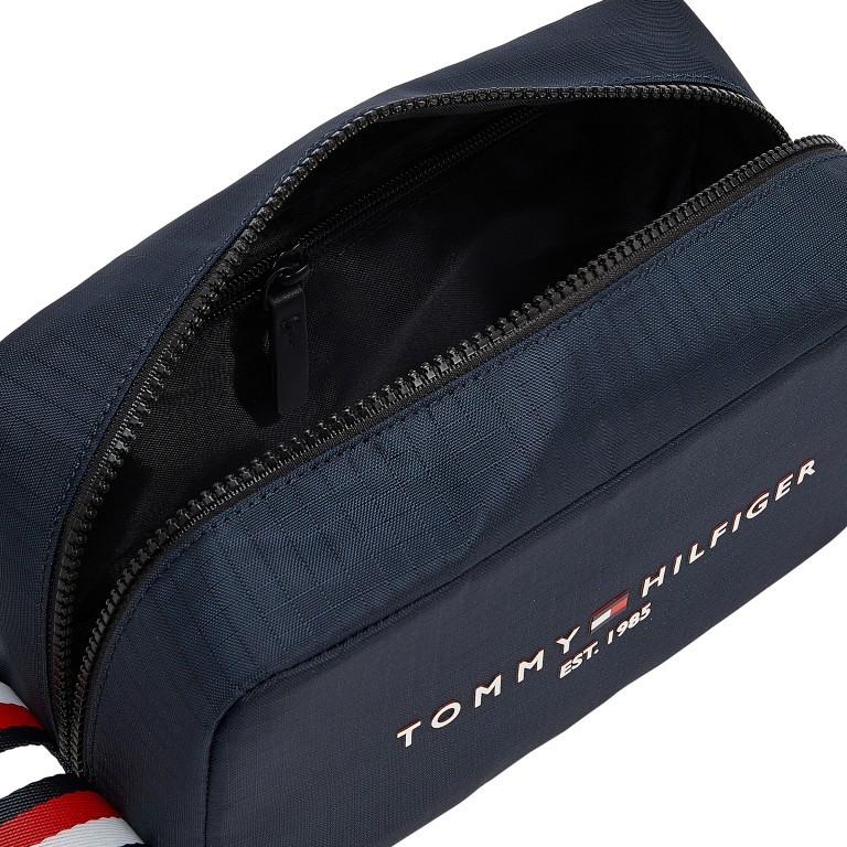 Kulturbeutel Established Washbag Desert Sky, Farbe: blau/petrol, Marke: Tommy Hilfiger, EAN: 8720116109184, Abmessungen in cm: 25x12x10.5, Bild 2 von 2