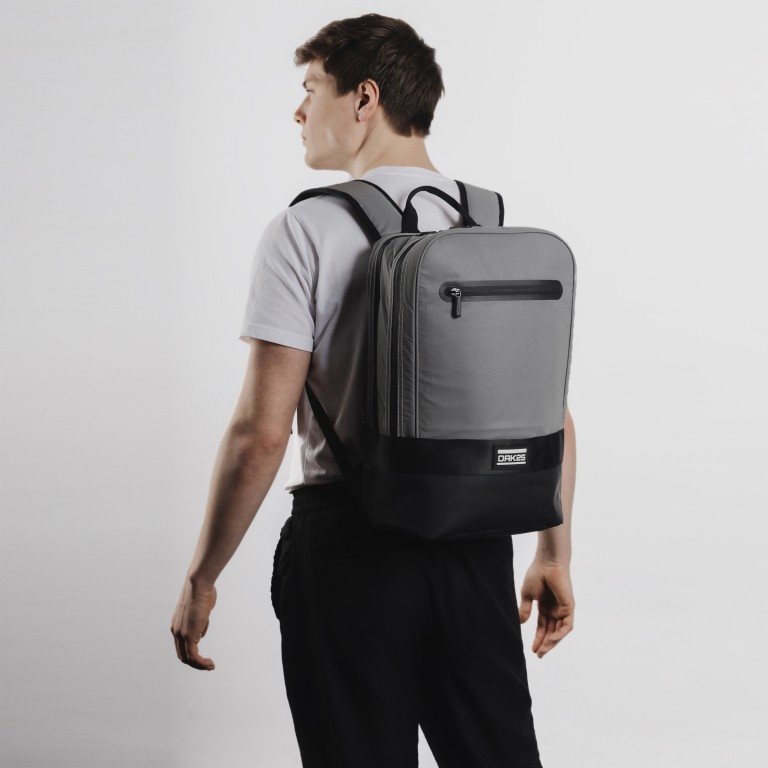 Rucksack Luminant Bag mit Laptopfach 16 Zoll Black, Farbe: schwarz, Marke: OAK25, EAN: 4270001715906, Abmessungen in cm: 27.5x42x15, Bild 4 von 7