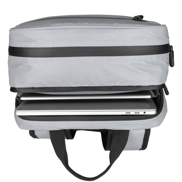 Rucksack Luminant Bag mit Laptopfach 16 Zoll Black, Farbe: schwarz, Marke: OAK25, EAN: 4270001715906, Abmessungen in cm: 27.5x42x15, Bild 6 von 7