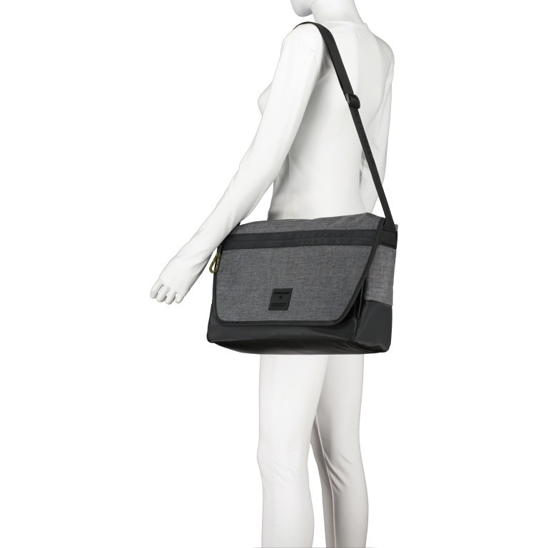 Kuriertasche Northwood 2.0 Messenger LHF Dark Grey, Farbe: anthrazit, Marke: Strellson, EAN: 4053533952533, Abmessungen in cm: 38x27x13, Bild 4 von 6