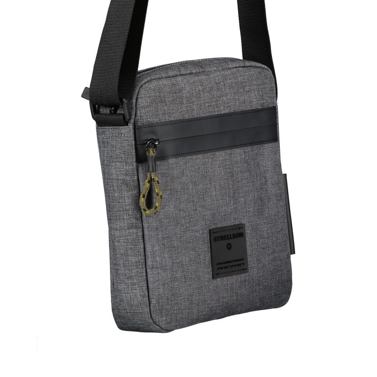 Umhängetasche Northwood Shoulderbag XSVZ Dark Grey, Farbe: anthrazit, Marke: Strellson, EAN: 4053533952571, Abmessungen in cm: 20x25x6, Bild 3 von 8