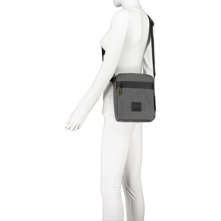 Umhängetasche Northwood Shoulderbag XSVZ Dark Grey, Farbe: anthrazit, Marke: Strellson, EAN: 4053533952571, Abmessungen in cm: 20x25x6, Bild 6 von 8