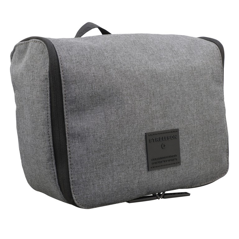 Kulturbeutel Northwood 2.0 Washbag Benny LHZ Dark Grey, Farbe: anthrazit, Marke: Strellson, EAN: 4053533952632, Abmessungen in cm: 28x21x13, Bild 2 von 6