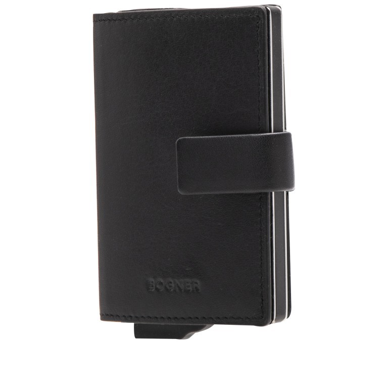 Geldbörse E-Cage C-Two mit RFID-Schutz Black, Farbe: schwarz, Marke: Bogner, EAN: 4053533923113, Abmessungen in cm: 6.5x10x1.8, Bild 2 von 8