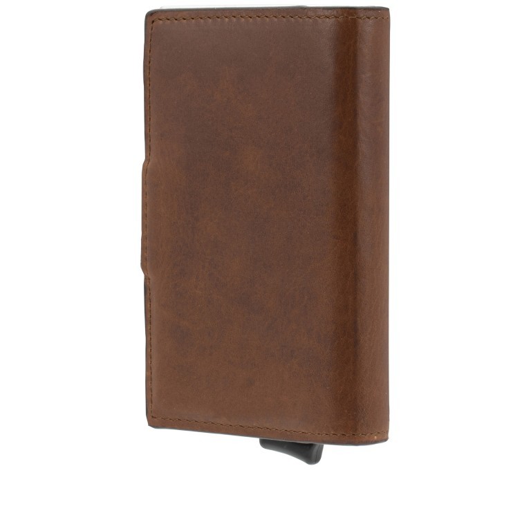 Geldbörse Birkenfeld E-Cage C-Two mit RFID-Schutz Cognac, Farbe: cognac, Marke: Maitre, EAN: 4053533967551, Abmessungen in cm: 6.5x10x1.5, Bild 4 von 7
