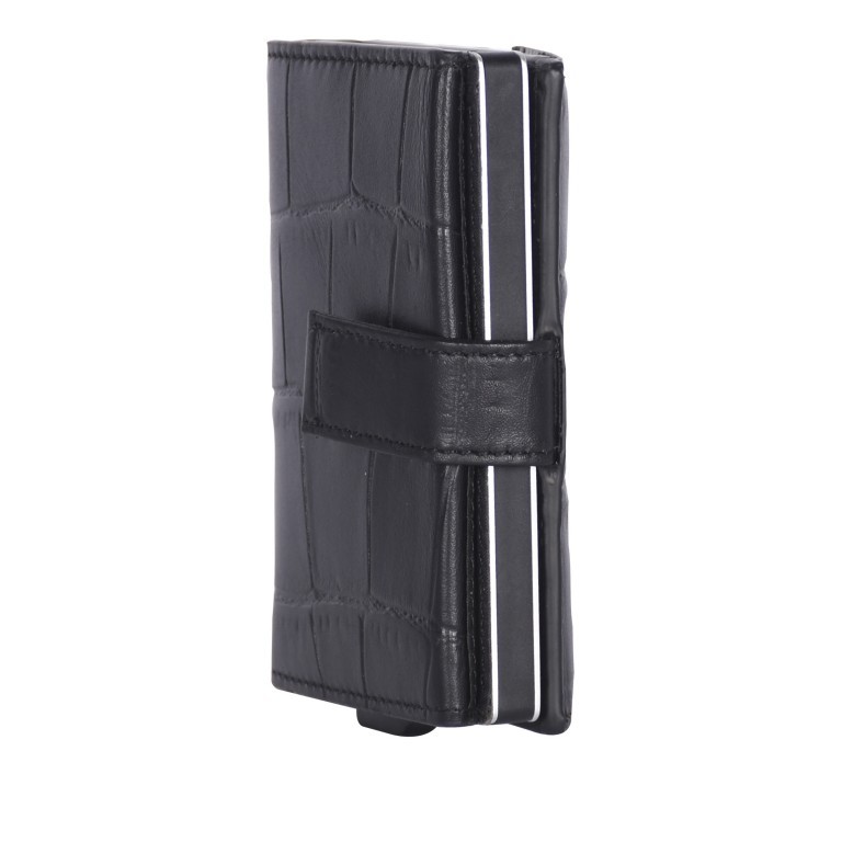 Geldbörse E-Cage C-Three Black, Farbe: schwarz, Marke: Joop!, EAN: 4048835007067, Abmessungen in cm: 7x10.5x2.5, Bild 2 von 7