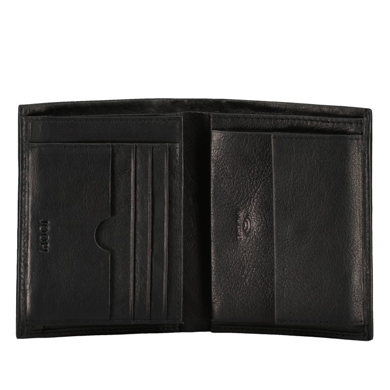 Geldbörse Mantua Ladon V8 Black, Farbe: schwarz, Marke: Joop!, EAN: 4053533999569, Abmessungen in cm: 9.5x12x2.3, Bild 3 von 4